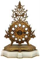 Persian Style French Bronze Mantle Clock