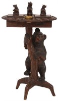 Black Forest Bear Smoking Stand