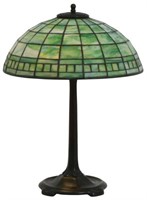16 in. Tiffany Studios Geometric Table Lamp