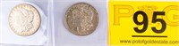 Coin 2 Morgan Silver Dollars 1892 & 1904-S