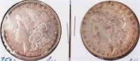 Coin 2 Morgan Silver Dollars 1901 & 1881-O