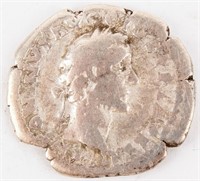 Coin Ancient Roman Silver Coin 138 A.D.