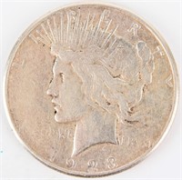 Coin 2 Peace Silver Dollars 1923-S & 1926-D