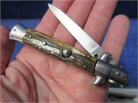 vintage switchblade pocket knife