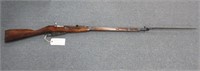 1942 mosin nagant 7.62 rifle w/bayonet & ammo