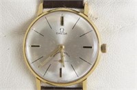 18kt Vintage Omega platinum automatic watch