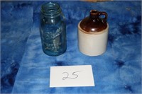 BALL JAR, SMALL JUG