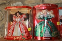 1995 AND 1997 HOLIDAY BARBIES IN BOX