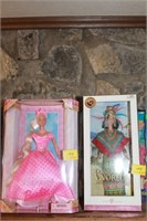 DOLL OF THE WORLD AND RAPUNZEL BARBIE IN BOX