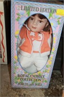 ROYAL CATHY COLLECTION PORCELAIN DOLL IN BOX