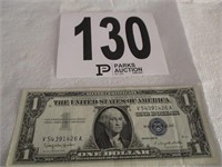 Nice 1957B One Dollar Blue Silver Certificate