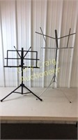 2 sheet music stand holders