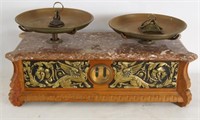 Antique German Balance scale w/ embossed griffins