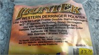 "Hunter" Western Derringer Leather Holster