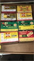 (8) Vintage Empty Shot Shell Boxes