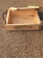 1 ammo box with lid
