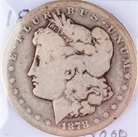 Coin 1878-CC  Morgan Silver Dollar Rare!