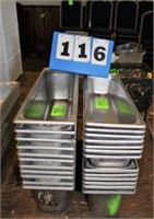 Steam Table Inserts, Approx. (24)