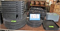 Large Lot Assort. Serving Trays, Bus Tubs