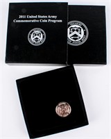 Coin 2011 United States Army Commemorative $1