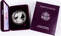 Coin 1990 Proof Silver Eagle in Original Box