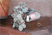 CT- GALVANIZED PULLY AND RAMSEY SNATCH BLOCK