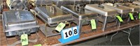 (5) Chafing Dishes w/Lids