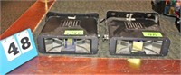 (2) American DJ Hyper Beam Stage Lighting Units