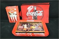 Coca-Cola TV Trays, Placemats & Flatware