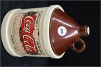 Coca-Cola Brown Jug Cookie Jar