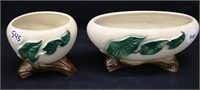 Royal Copley Footed Bowls