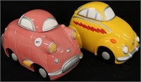 2 Classic Car Cookie Jars