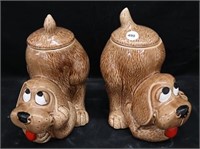 Vintage McCoy Hound Dog Cookie Jars