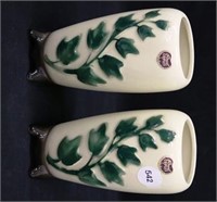 Royal Copley 7" Ivy Vases