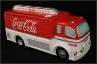 Coca-Cola Delivery Truck Cookie Jar