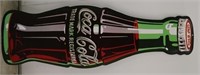 Repro. Tin Coca-Cola Bottle Sign