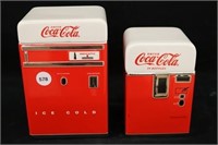 Coca-Cola Pop Machine Canisters