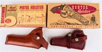Firearm Pair of Vintage Six-Shooter Holsters