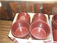 (2) Boxes of Poly Salad Buffet Containers