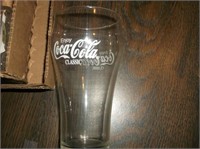 Box of (12) Coca Cola Glasses