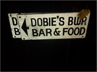 (2) Dobie BWR Bar & Food Signs