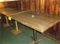 (2) 30"x42" and (1) 30"x30" Restaurant Tables