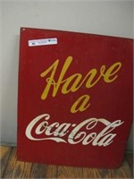 HAVE A COKE SIGN 19"X16"