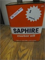 SAPHIRE MOTOR OIL 2 GAL CAN