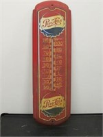 PEPSI COLA DOUBLE CAP THERMOMETER WORKING