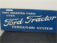 FORD TRACTOR SIGN 12X 30
