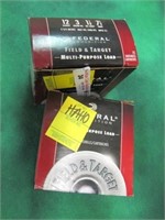 2 BOXES FEDERAL 12G 50 ROUNDS