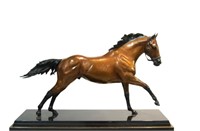 Ramon Parmenter (1954) Bronze Horse sculpture