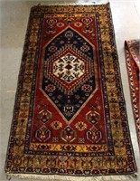 Antique Turkish woven rug