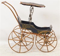 Antique doll  Buggy ca 1870's
